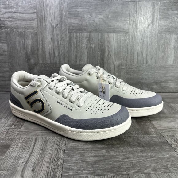 Adidas FreeRider Pro Men's size 11.5 Cycling Ivory Grey Shoes ID2450 - Picture 5 of 8